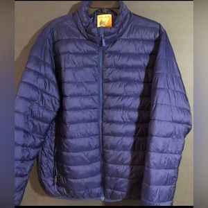 Bear River Skinny Navy Blue Light Weight Puffer Jacket  2XL NWT